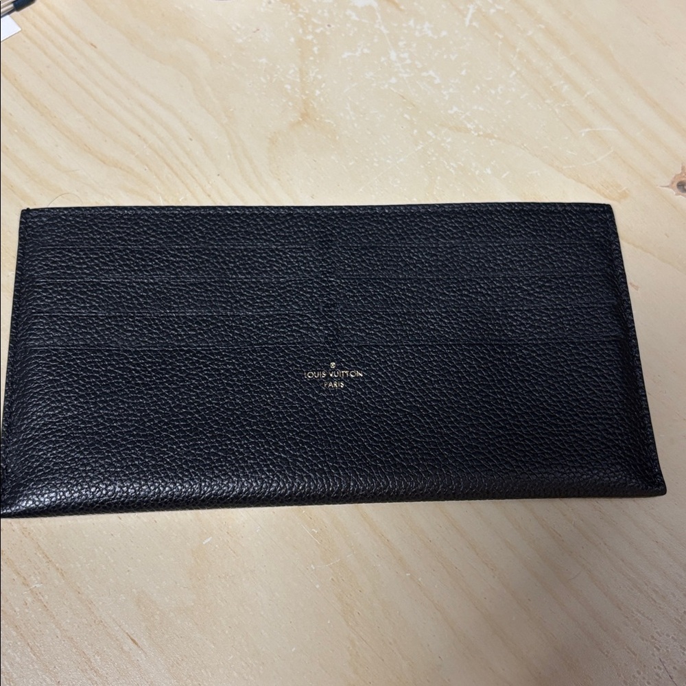Louis Vuitton Felicie empreinte leather card holder